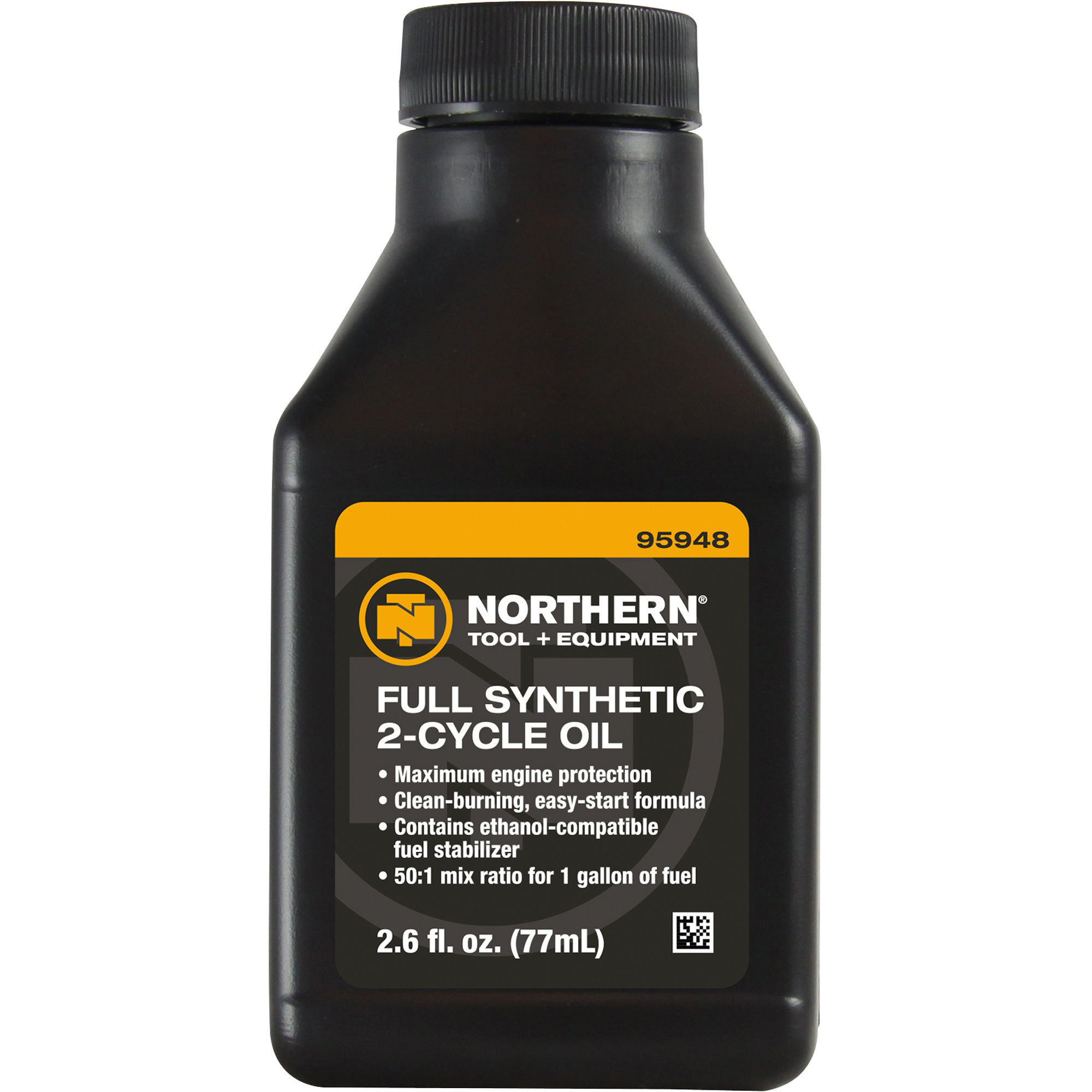Northern Tool + Equipment Full Synthetic 2-Cycle Oil, 2.6-Oz. Bottle